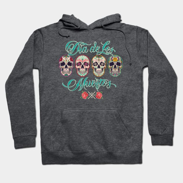 Dia de los muertos Hoodie by spicoli13